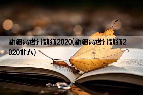 新疆高考分数线2020(新疆高考分数线2020北大)